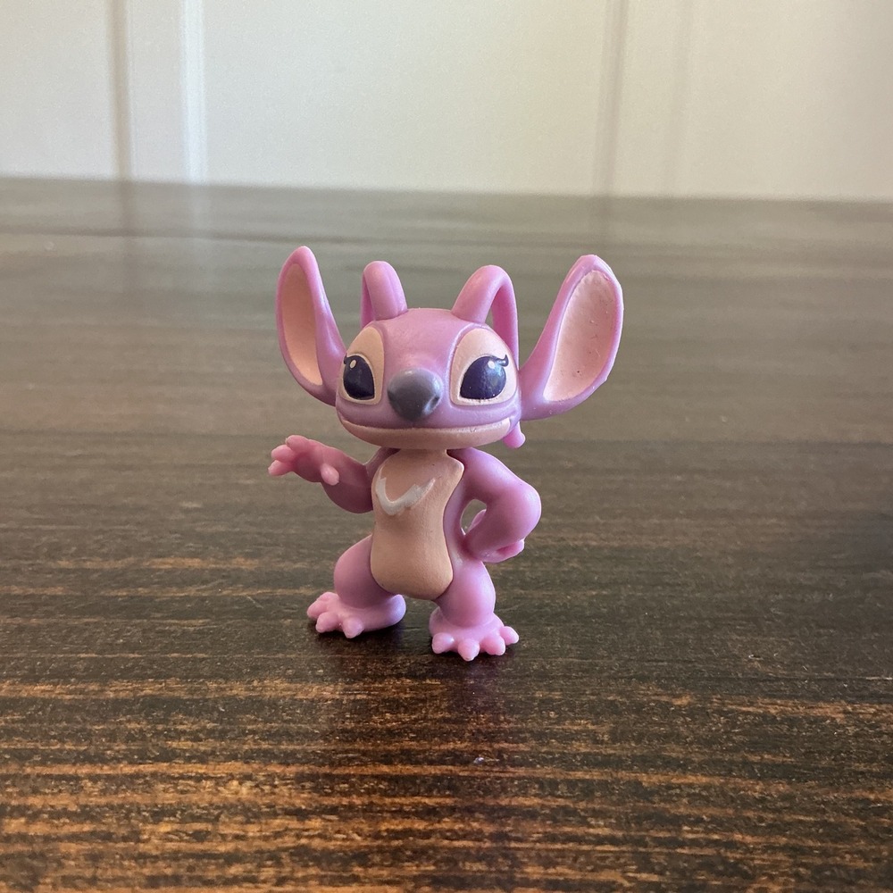Disney Stitch Angel Posing 2.5" Figure Cake‎ Topper Lilo & Stitch Just Play